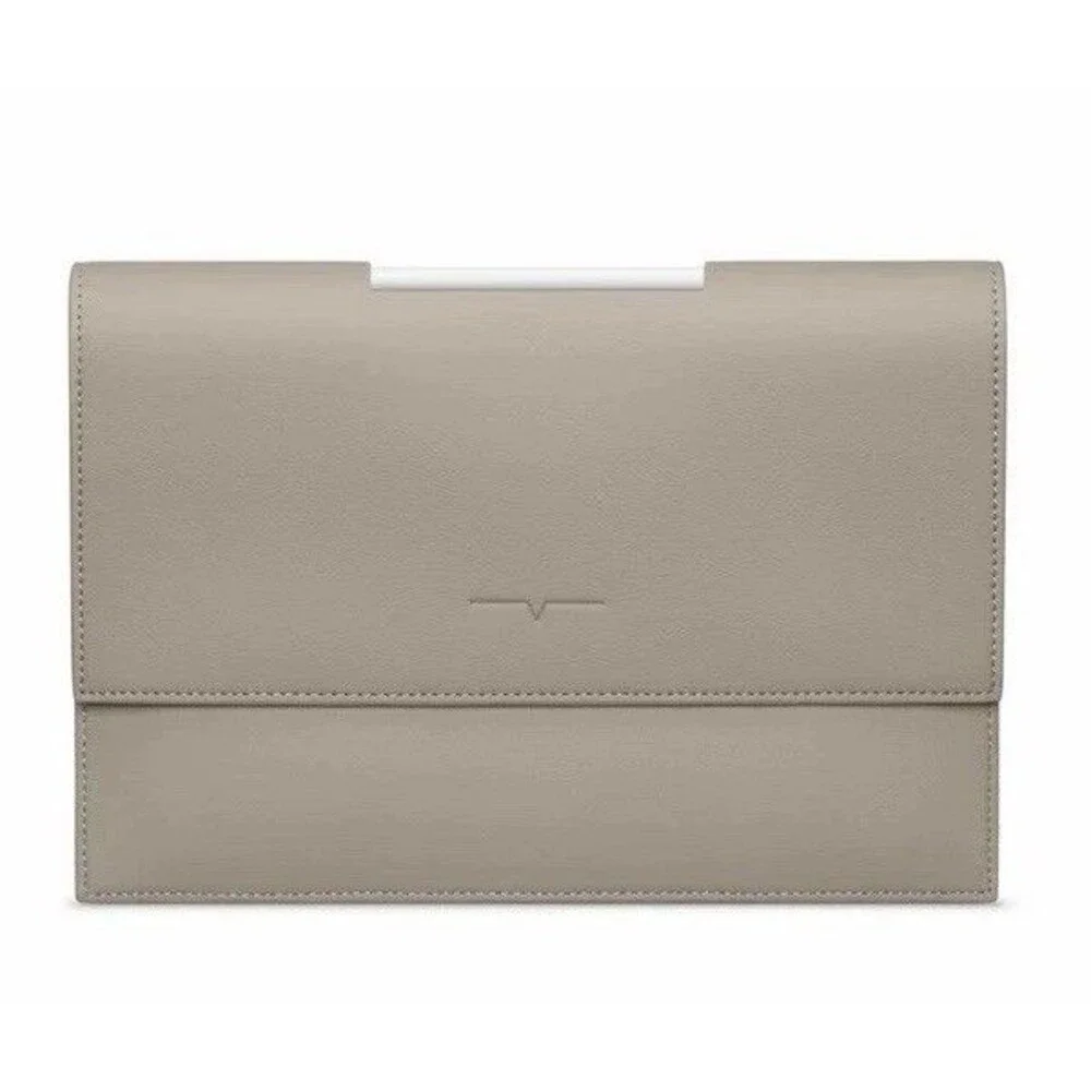 Von Holzhausen The iPad Portfolio Leather Reinvented Case 12.9 Inches Stone